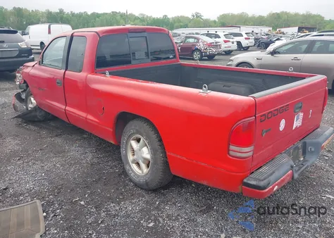 1998 Dodge Dakota Slt/Sport из США, поврежденный, VIN 1B7GL22X0WS741550